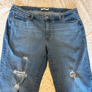 Signature by Levi Strauss Blue Boyfriend Jeans